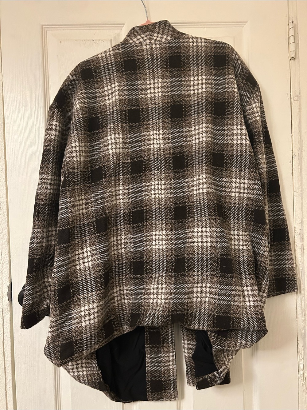 Treasure & Bond Nordstrom brown blazer 2x plus size dark academia plaid - Picture 5 of 6